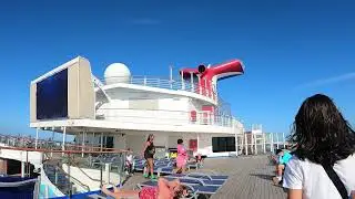 Christmas Carnival Valor Cruise, Day 2, Exploring the ship and doing activities