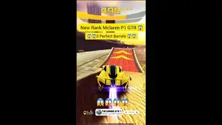 Epic 3 Barrels 😱 | New Mclaren P1 GTR Epic shots | Barcelona Asphalt 8 #asphalt8 #shorts #foryou