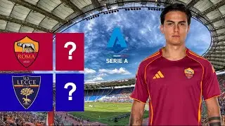 AS ROMA vs US LECCE  MATCH HIGHLIGHTS! SERIE A 2025-26 Prediction/Simulation