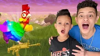 The CHICKEN Loot ONLY Challenge in FORTNITE