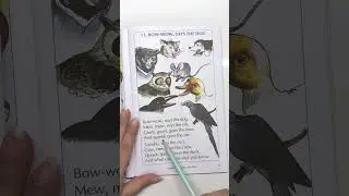 Bow - Wow Says The Dog | Poem for kids | English poem for kids | #shorts #preschool