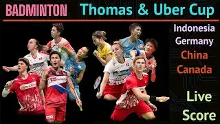 Thomas Cup & Uber Cup 2021 Live Score. Indonesia vs Germany, Thailand vs Chinese Taipei Live Scores
