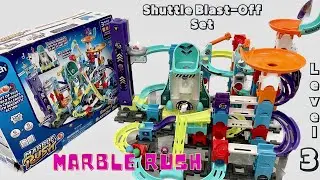 HOW TO BUILD SHUTTLE BLAST-OFF SET LEVEL 3 / STEP BY STEP TUTORIAL / MARBLE RUSH MARBLE RUN VTECH