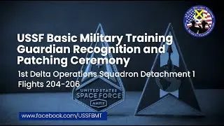 Guardian Recognition and Patching Ceremony: Flights 204-206 -- February 25, 2025