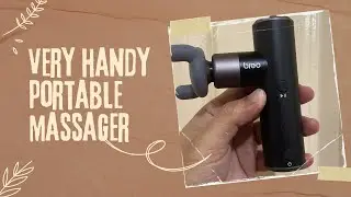 Portable Massage Gun Review | Breo | TeamKain TV #massageguns #relaxing
