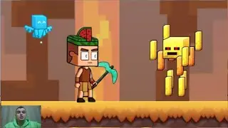 My Craft: Craft Adventure. Приключения в стране Майнкрафт. Сражения против Огненного Духа. 5 Часть.