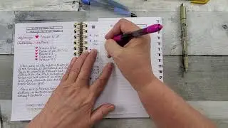 Prayerful Planner Notebook and Stencil