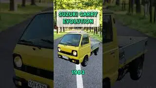 Suzuki Carry Evolution in 60 Seconds