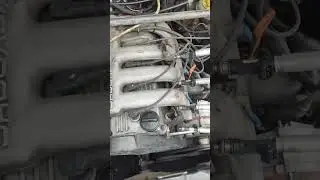 Ауди мотор 6А 16v Установка 107 форсунок + прошивка Января было 137л.с.  стало  160л.с