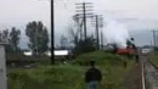 SP #4449 Backing Through Peninsula Junction