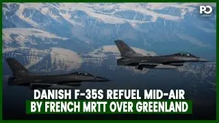 Danish F-35s Refuel Mid-Air by French MRTT Over Greenland | Pakistan Observer