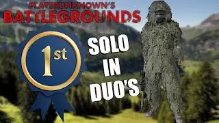 Playerunknown's Battlegrounds | SOLO FIRST PLACE IN DUO! | CLOSED BETA WEEK 2