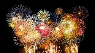 2014 New Year Fireworks Celebration All Cities Time Zones HD