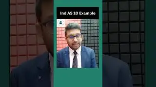 Ind AS 10 Example | CA Final Financial Reporting #shorts #Accountsatlas