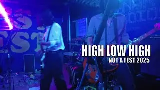Korean Punk Band LOWHIGHLOW Live at Not A Fest 2025 &ndash; Full High-Energy Performance