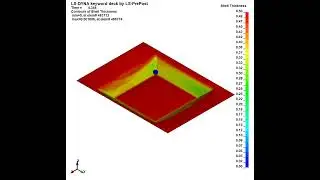 Simulation results of SPIF process: LSDYNA software #lsdyna #spif #learning #fesimulation #ansys
