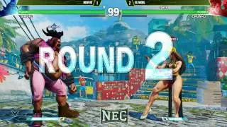 NEC XVII: SFV: Mena RD vs EG Justin Wong