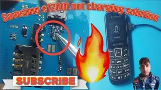 Samsung 1200t not charging solution !! Samsung all keypad charging problem solve.