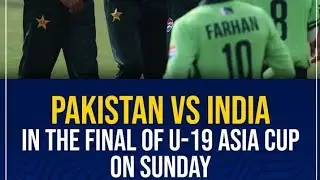 Subhan,Minhas Star As Pakistan Set Up U-19 Final With India