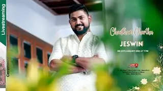Livestreaming - Chantham Charthu | Jeswin