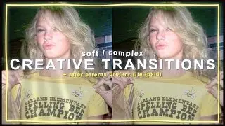 creative transitions for edits - after effects tutorial | klqvsluv