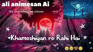 #Ai song #lofi song #sad song #Hindi song #Khamoshiyan ro Rahi Hai #ali animesan Ai 