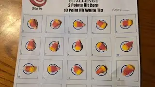 Country Rimfire's Candy Corn Challenge. Hatsan Escort 22lr Rifle at 50yds. Lapua Long Range Ammo.