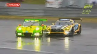 ADAC 24h-Rennen N&uuml;rburgring 2018. 24 Hours N&uuml;rburgring. Battle for Lead