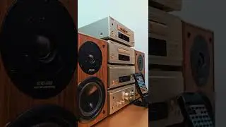 Denon limeted full cd md audx hiend audio japan #amthanhbai #80smusic #audiophile #loa #pioneer