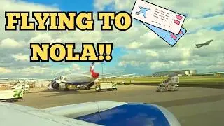 Road Trip Vlog - Day 1-Travel Day - Heathrow to New Orleans