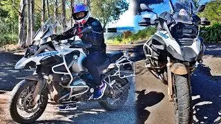 PRIMEIRA VEZ NA BMW R1200  😍