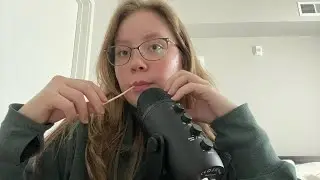 100 SUBSCRIBERS?! ASMR - Mic Scratching and Lollipop Sounds