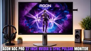 AGON AOC PRO AG276QSG2 27-inch NVIDIA G-Sync Pulsar Gaming Monitors Launched At CES 2026