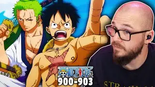 Sumo Luffy Wants the Smoke | One Piece Episode 900-903 Reaction