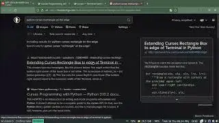 python ImGui for Text interfaces