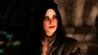 Skyrim - Талион и Серана - 19 - ПЕРЕДЕЛАННАЯ романтическая сцена (озвученный герой) (мод SDA) (2023)