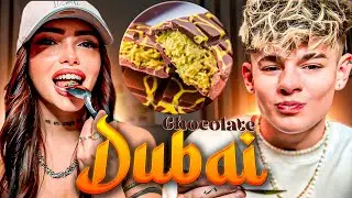 Cocinando CHOCOLATE DUBAI con VALEN GOLDZEN 🍫