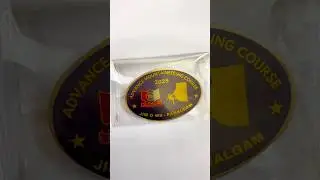 Advance Mountaineering Course Pahalgam NCC Badge 2025 | AMC Oval Shape | Mission NCC Store