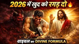 2026 में खुद को रगड़ दो 🔥 | बाइबल का DIVINE FORMULA जो मेहनत को आशीष में बदल देता है l 