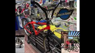 Old School BMX Bike Check! Haro Sport Bashguard and the Birthday Rideout!
