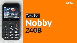 Распаковка телефона Nobby 240B / Unboxing Nobby 240B
