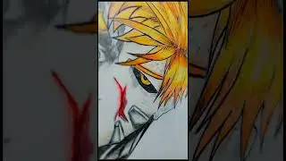 Anime Drawing | Genos: One Punch man | Middle at the night:Easy anime Drawing: How to Draw #shorts