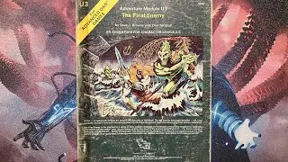 U3 The Final Enemy ADVANCED DUNGEONS & DRAGONS TSR 1983 Review and Thoughts 