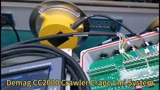Safe load indicator system/SLI for 400t demag cc2000 crawler crane overload protection