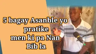 5 pratik Relijyon ki pa biblik 