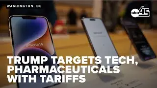 Trump signals new tariffs on pharmaceuticals, tech amid trade war