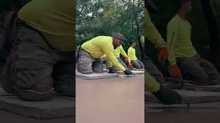 Transforming Curb Appeal with a Fresh Driveway Pour  #shorts