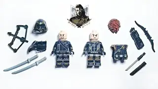 Lego Hawkeye and Ronin (Clint Barton)
