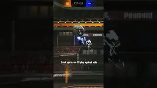 Can&rsquo;t update 😞 so I have to play bots #sideswipe #rocketleague #shorts