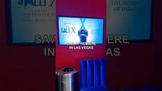 Saw X Premiere experience in Las Vegas